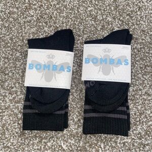 Women’s Bombas Calf Crew Socks - Black